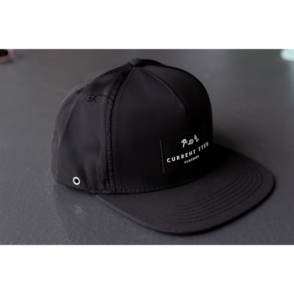 Current Tyed Black Men's Snapback Hat